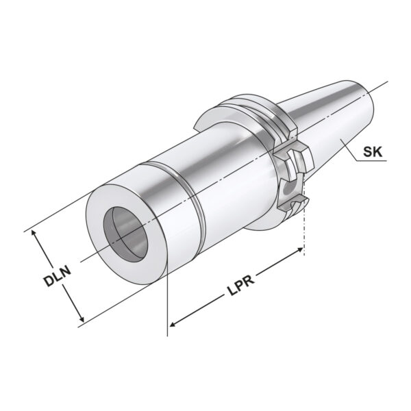 Produktbild Präz.-Spannfutter SK 50-2/20-100 ER32 DIN 69871 AD