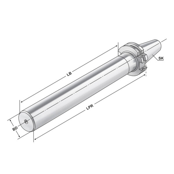 Produktbild Kontrolldorn SK 40-40-300 | SK-DC | U