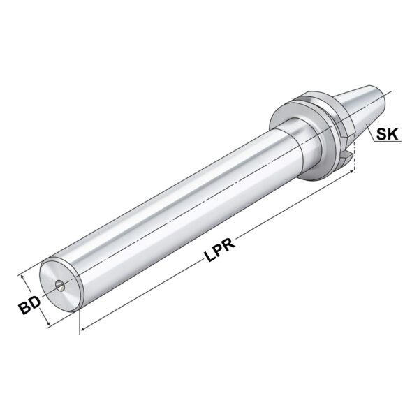 Produktbild Kontrolldorn BT 40-40-300 MAS/BT