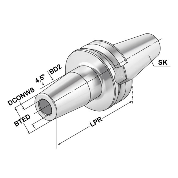 Produktbild Schrumpffutter BT 30-06-80