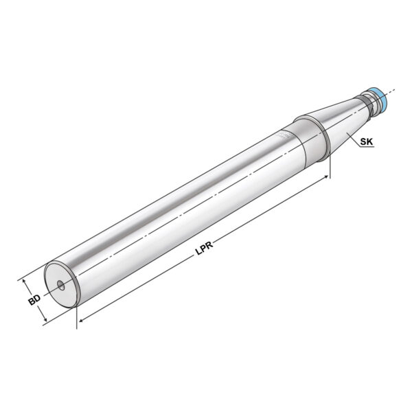 Produktbild Kontrolldorn SK40-40-300 DIN 2080