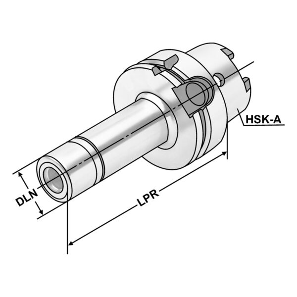 Produktbild Spannfutter HSK 63-4/16-160 KPS16 DIN 69893-A