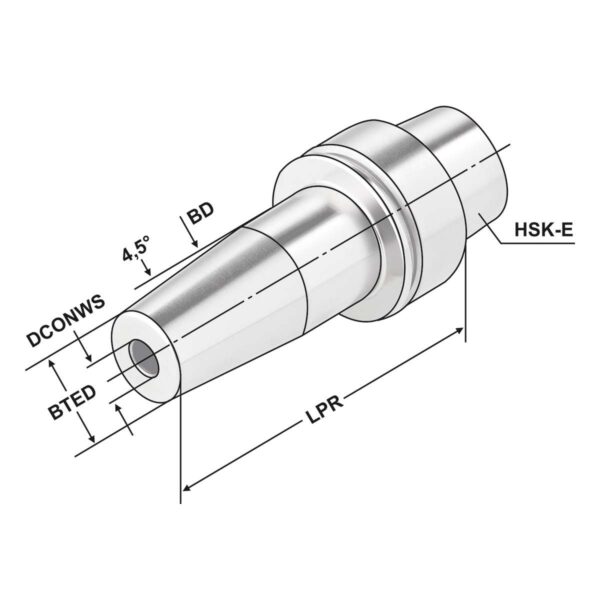 Produktbild Schrumpffutter HSK 40-04-80 DIN 69893-E