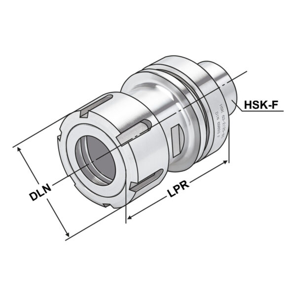 Produktbild Spannfutter HSK 63-2/25-85 OZ25 DIN 69893-F