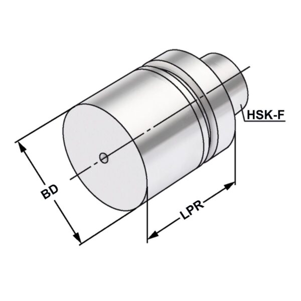 Produktbild Bohrstangenrohling HSK 63-63-250