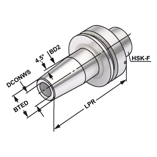 Produktbild Schrumpffutter HSK 63-18-120 DIN 69893-F