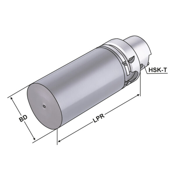 Produktbild Bohrstangenrohling HSK63-63-140