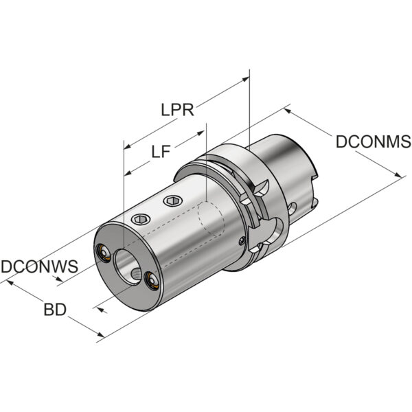 Produktbild Bohrstangenhalter HSK 63-06-90