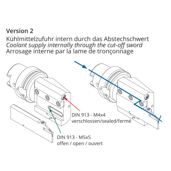 Produktbild Abstechhalter HSK 63-32-112