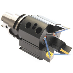 Produktbild Drehhalter 3-fach HSK 63-25-100 mit IK