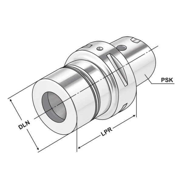 Produktbild Präz.-Spannfutter PSK 40-2/20-70 ER32 ISO 26623