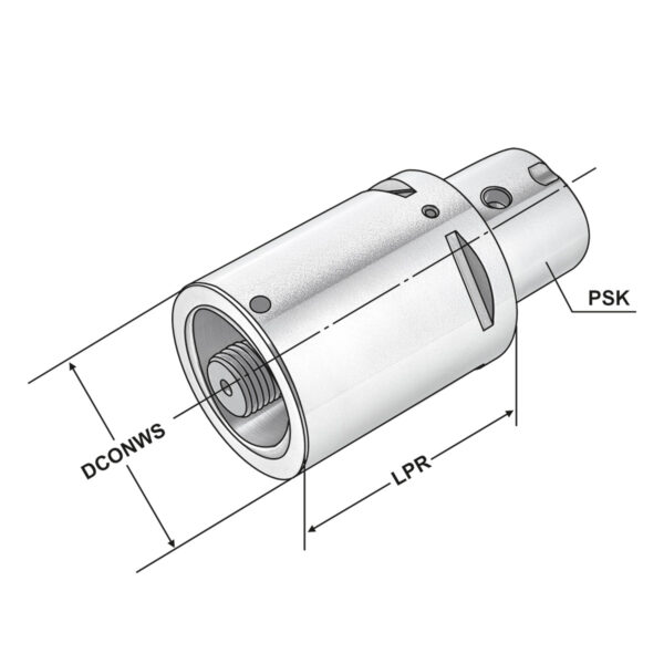Produktbild Zwischenhülse PSK 63 - PSK 63 - 200