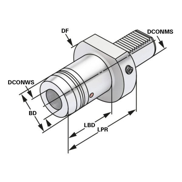 Produktbild Hydro-Dehnspannfutter VDI 40-12-60