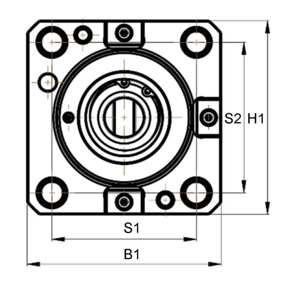 Produktbild Axial-Bohr-u.Fräskopf BMT65