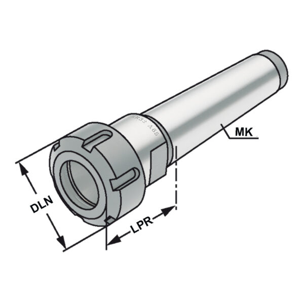Produktbild Spannfutter MK 3-2/16-56 ER25