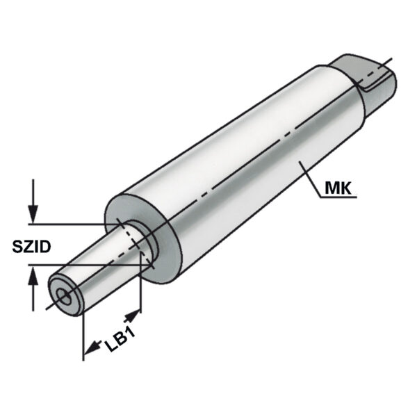 Produktbild Bohrfutteraufnahmen MK 4 - B12