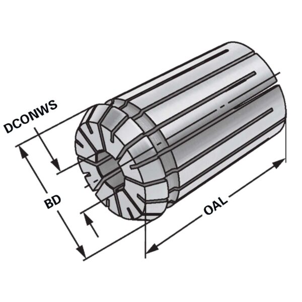 Produktbild Spannzangen OZ16 | 415E | Ø 13 - 12,5