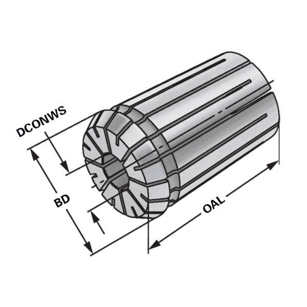 Produktbild Spannzangen OZ25 | 462E | Ø 14 - 13,5