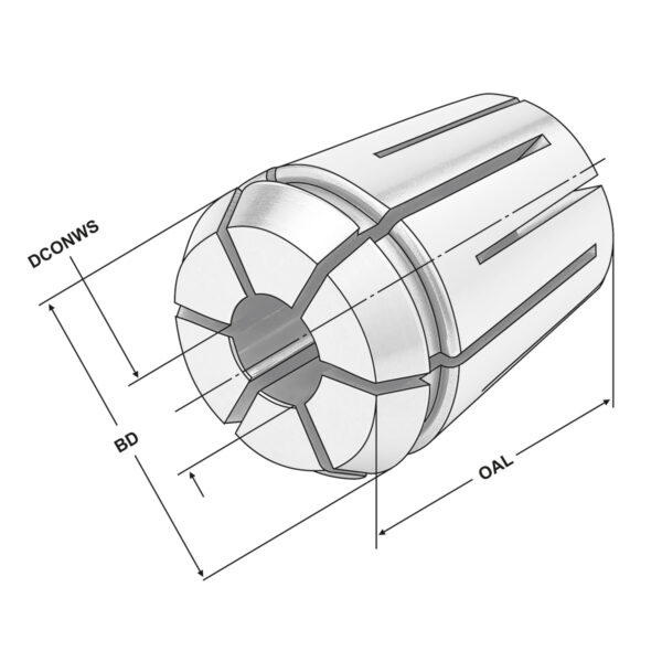 Produktbild Präzisionsspannzangen ER32 | 470EHP | Ø 12,0