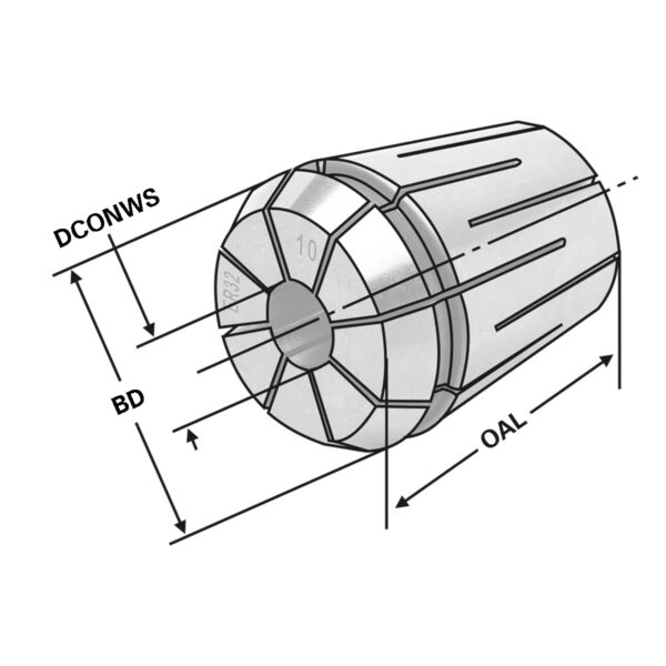 Produktbild Spannzangen ER32 | 470EH | Ø 18
