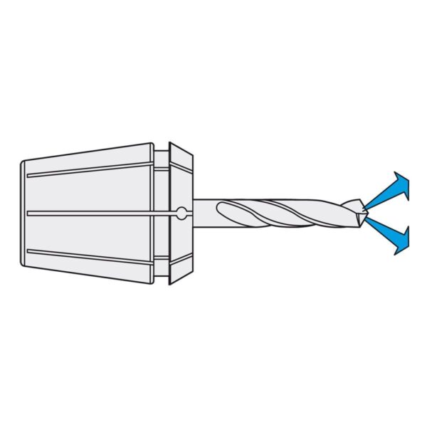 Produktbild Spannzangen 470GA | ER32 |4,5 x 3,4 | Vierk. + IK