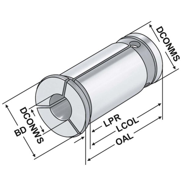 Produktbild Reduzierbuchsen D=25 | d=18 nicht kühlmitteldicht