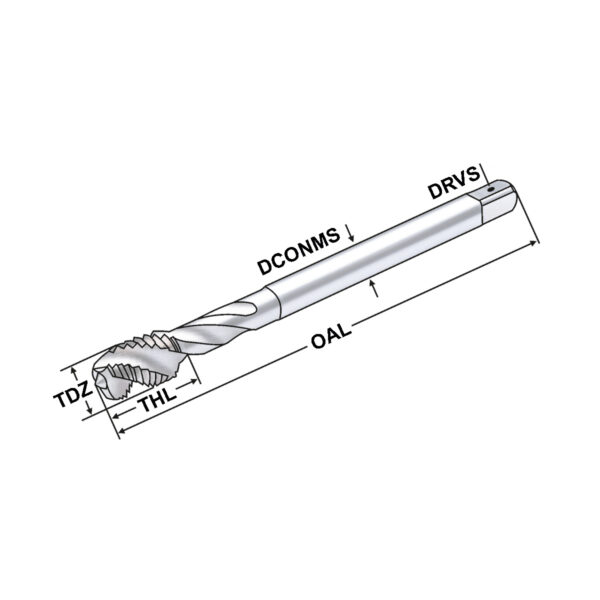 Produktbild HSS-E Gewindebohrer | M16 12x9 P=2,0