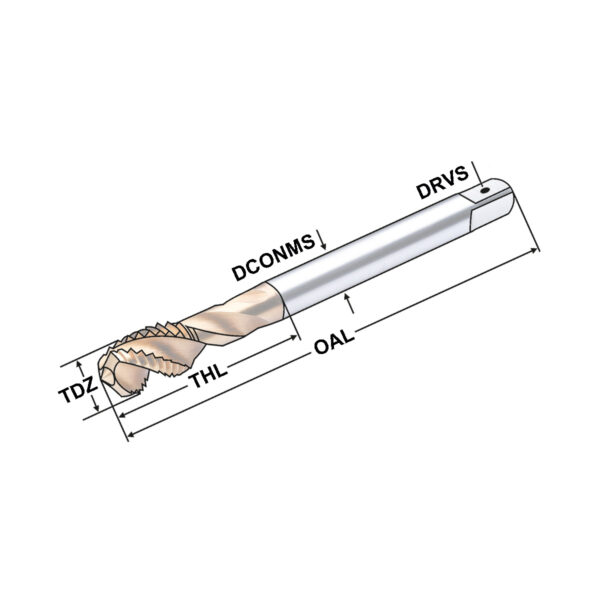 Produktbild HSS-E Gewindebohrer | M18 14x11 P=2,5