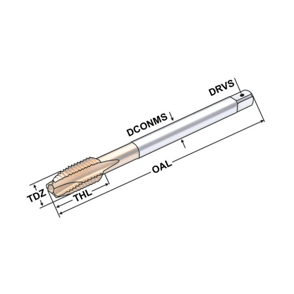 Produktbild HSS-E Gewindebohrer | M16 12x9 P=2,0