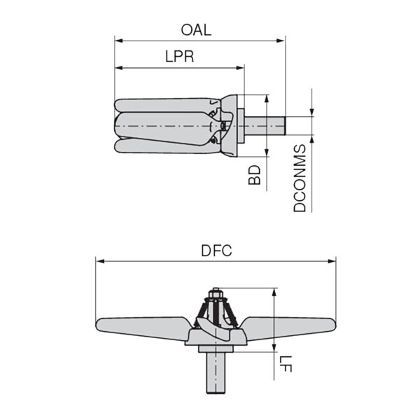 Produktbild Reinigungspropeller Ø 16mm - 260mm