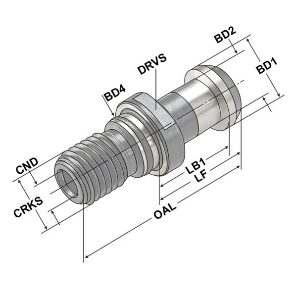Produktbild Anzugsb. ~ISO 7388-3 | Form AD | M16 | 3mm | 4mm
