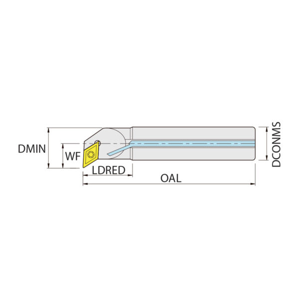 Produktbild Vollhartmetall Bohrstange | E20R.SDQC.R11
