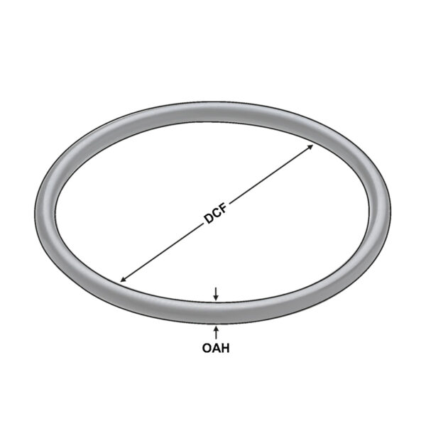 Produktbild O-Ring für Fräseraufnahmen D= 25 mm / Ø24.7xØ3.5mm
