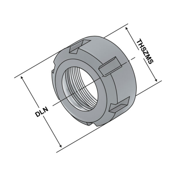 Produktbild Spannmuttern ER40 | 3-26 | gewuchtet