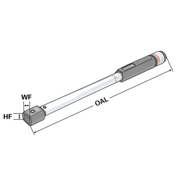 Produktbild Universal Drehmomentschlüssel 20 - 100 Nm