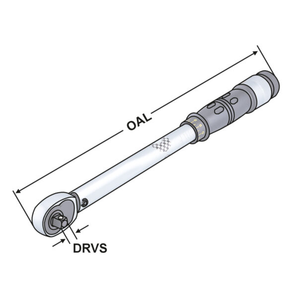 Produktbild Drehmomentschlüssel 3/8"