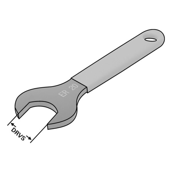 Produktbild Spannschlüssel | ER11 | 1-7 | D=19 | SW=17