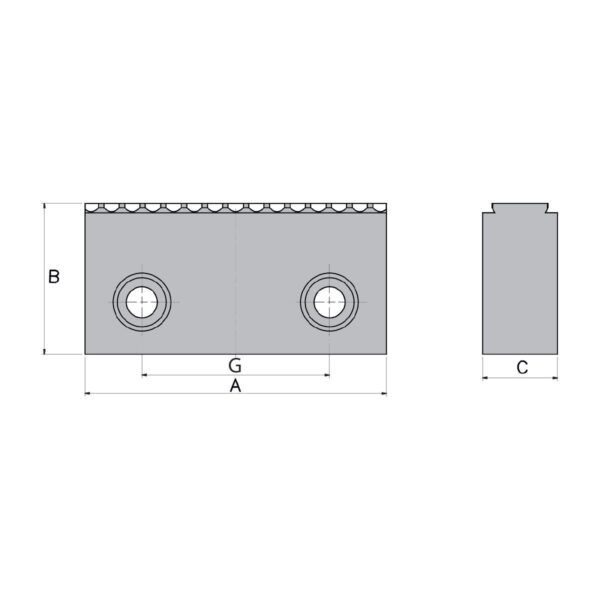 Produktbild Krallenbacken (Paar) AVQ | AVL | ALQ| AOM-200