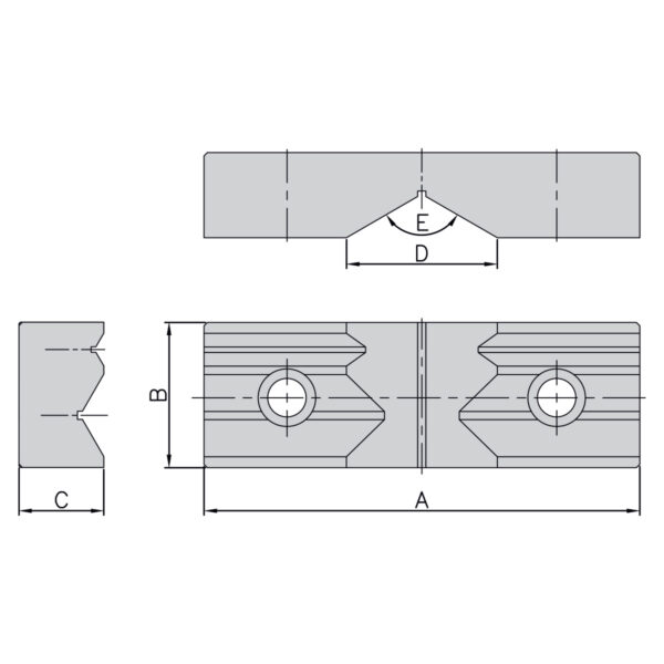 Produktbild Prismenbacken (1 Stk.) für ATW-40/ ATD-460