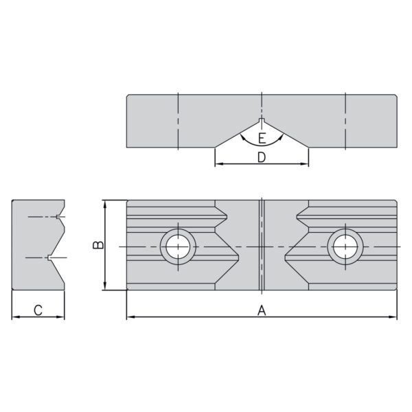 Produktbild Prismenbacken (1 Stk.) für AVC-160 | AVM-160
