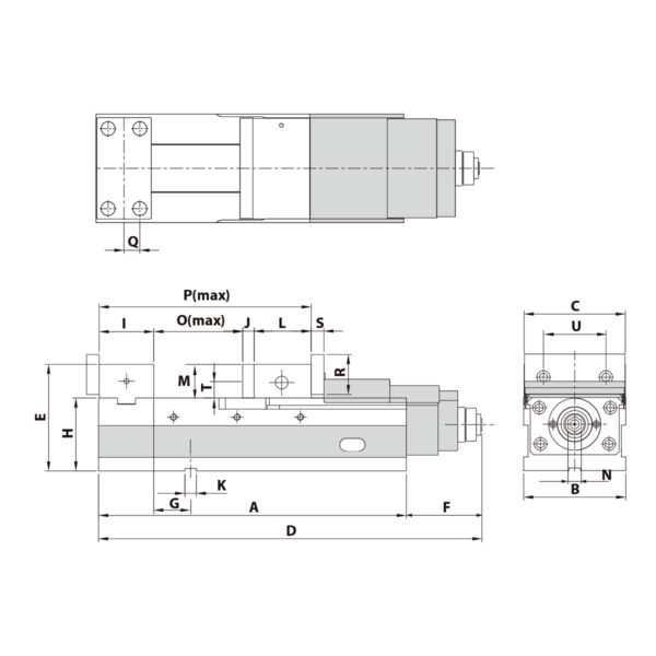 Produktbild Präzisionsschraubstock ALQ-160G/HV