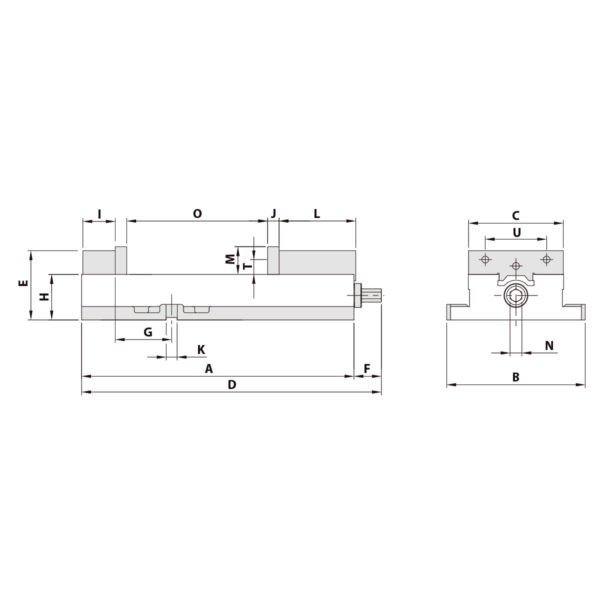 Produktbild Präzisionsschraubstock ATW-675A
