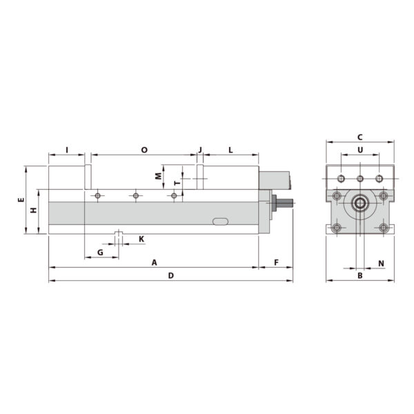 Produktbild Präzisionsschraubstock AVC-160G/HV