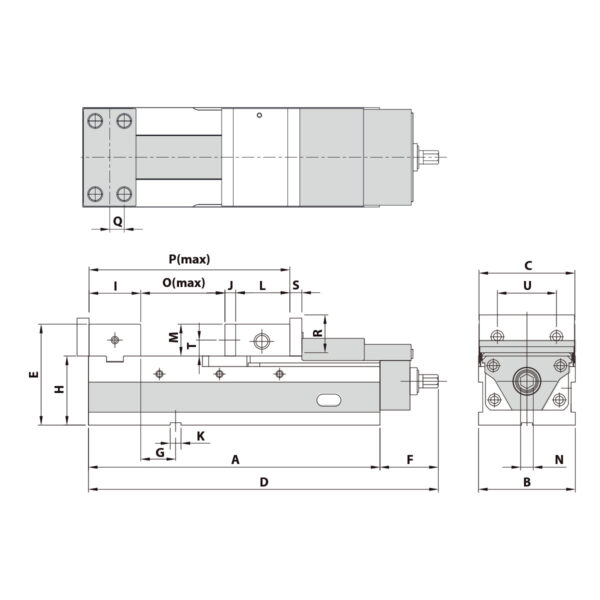 Produktbild Präzisionsschraubstock AVL-100G/HV