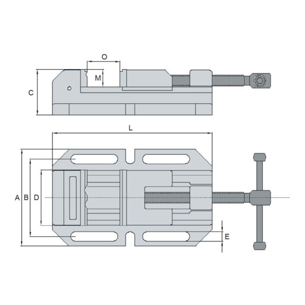Produktbild Bohrmaschinen Schraubstöcke MWM-150