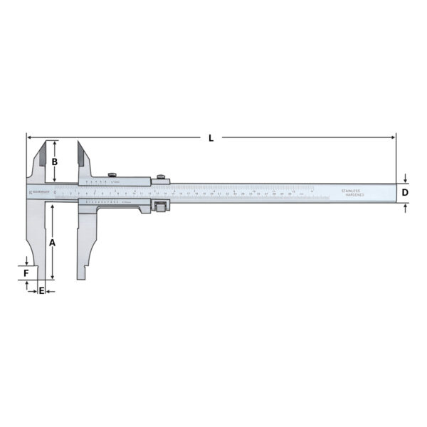 Produktbild Werkstattmessschieber | 0-1000mm