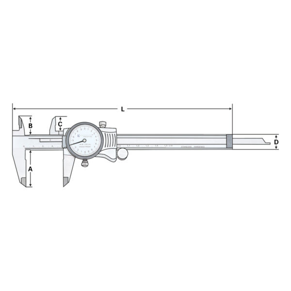 Produktbild Uhrmessschieber | 0-150mm