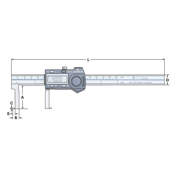 Produktbild Digitaler Messschieber | 20-150mm