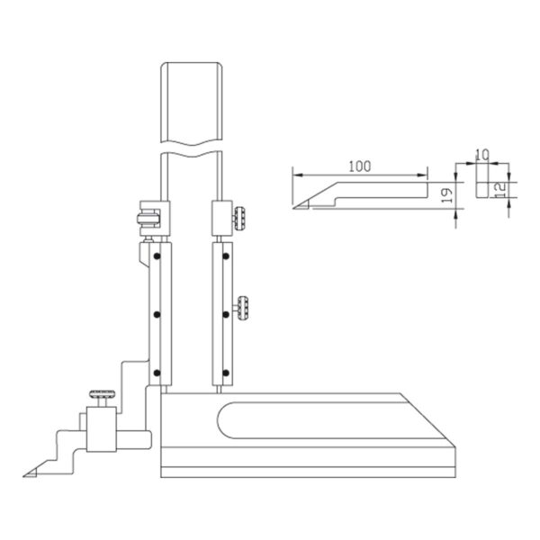 Produktbild Digitales Höhenmess- und Anreißgerät 0-300mm
