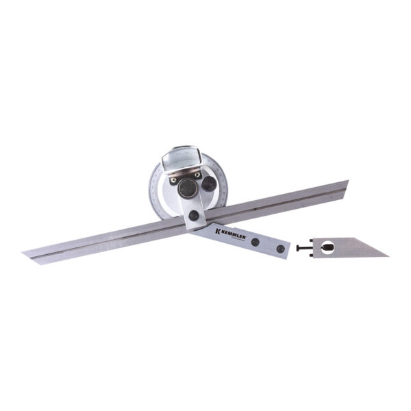 Produktbild Winkelmesser Satz mit Feineinstellung und Lupe